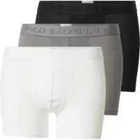 Ralph Lauren Boksershorts stone / sort / hvid