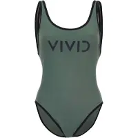 Vivid Badedragt grøn / sort