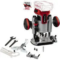 Einhell 4350411, Børstefri, Sort, Rød, Sølv, 10000 rpm, 3,5 cm, Batteri, 18 V - SOLO