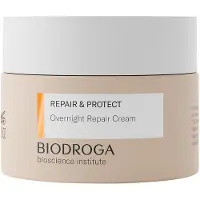 Biodroga Bioscience Institute Repair & Protect Overnight Repair Cream Night Cream 50 ml - Anti-age fugtighedscreme for fast hudlinjereduktion og