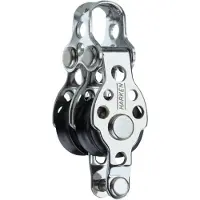 Harken Dobbelt Luftblokhjul Med Støtte 16 Mm