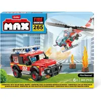 Max CITY Bricks brandstation, 265 dele