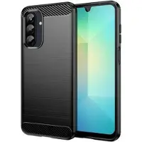 Mtp Products Samsung Galaxy A26 Børstet TPU Cover - Karbonfiber - Sort