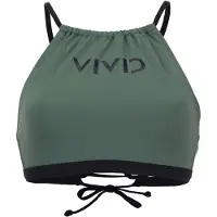 Vivid Bikinioverdel mørkegrøn / sort