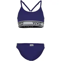 Vivid Bikini mørkeblå / lysegrå / sort