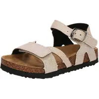 Name it Sandaler - NmfFiona - Cloud Dancer/Small Glitter - - 26 - Sandal