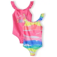 MINOTI Badedragt blandingsfarvet / pink