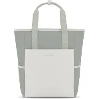 Kapten & Son Rygsæk 'Lindby' pastelgrøn / offwhite