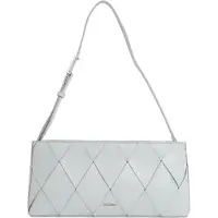 Calvin Klein Skuldertaske sølvgrå / sølv