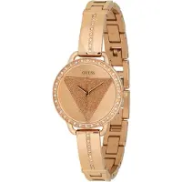 GUESS Analogt ur 'Tri Bellini' guld