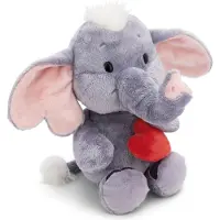 Nici Elefant Med Magnethjerte Bamse 23 Cm