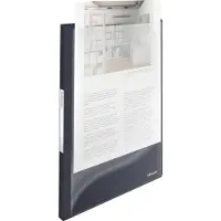 Esselte Displaymappe Panorama Vivida PP m/40 lommer sort - (10 stk.)