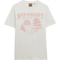 Superdry Superdrytil mænd. M1012177A Lo-fi Outdoor T-shirt Mono grå (S), Casual, Bomuld, Korte ærmer