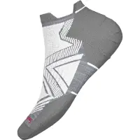 Smartwool - Trail running tøj dame - W Run Targeted Cushion Low Ankle S Lightgreywhite til UnisexUld - Størrelse 38-41 - Grå