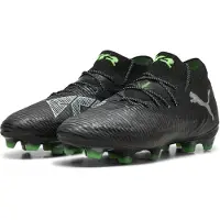 Puma FUTURE 8 ULTIMATE FG Football Boots Unisex, Shoes, Black/Cool Light Gray/Green, 40