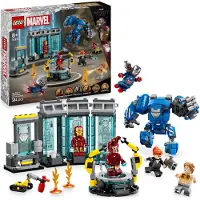 LEGO Super Heroes 76315 Iron Mans laboratorium: Dragtgalleriet