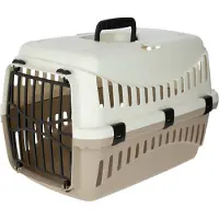 Kerbl Pet transportkasse Expedion - taupe/beige: L 45 x B 30 x H 30 cm