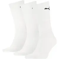 Puma Crew Sock (3-Pack) Men, Clothing, White, 35/38
