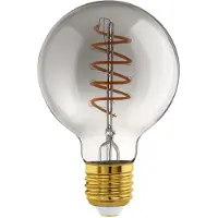 Eglo CONNECT.Z E27 G80 spiral røgfarvet SMART pære M/VARM HVID LYS