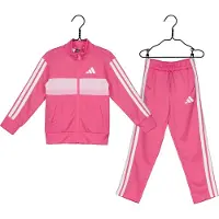 Adidas Seasonal Essentials Tiberio 3-Stripes Tricot Kids træningsdragt, størrelse 122 cm