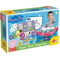 Colorbaby Peppa Pig Picer Superpædagogisk Skrivebord Med Tilbehør 30x48x38 Cm