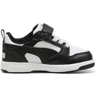 Puma Rebound V6 Low Sneakers Toddlers, Shoes, White/Black, 27