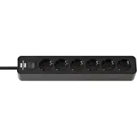 Brennenstuhl Ecolor Extension Lead 6-Way - 1.5 m