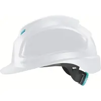 Uvex B-WR 9772, High-Density Polyethylene (HDPE), Hvid, Unisex, 52-61 cm, EN 397