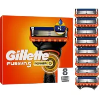 Gillette Fusion5 Power Barberblade, 8 stk.