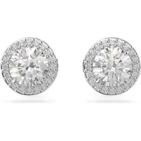 Swarovski Øreringe 'Una' sølv
