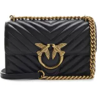 Pinko Skuldertaske 'Love One' sort