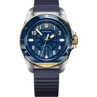 Victorinox Swiss Army Herreur 242013 Journey 1884 Blå/Gummi Ø43 mm