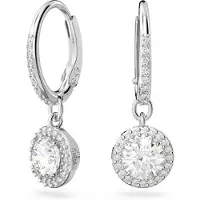 Swarovski Øreringe 'Una' sølv