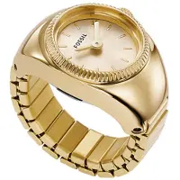 Fossil Dameur ES5246 Watch Ring Guldfarvet/Guldtonet stål Ø15 mm