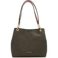 Michael Kors Skuldertaske brun / sort