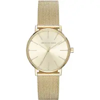 Armani Exchange Analogt ur guld