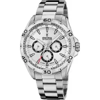 Festina Herreur F20623-1 Classic Sølvfarvet/Stål Ø44.7 mm