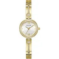 GUESS Analogt ur 'Lovey' guld / transparent