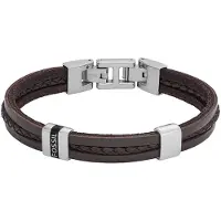 Fossil Armbånd choko / sølv