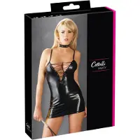 Cottelli Wetlook Minikjole Zaina