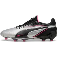 Puma KING ULTIMATE FG/AG Football Boots Unisex, Shoes, Silver/Black/Sun Struck, 35.5