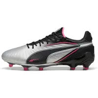 Puma KING ULTIMATE FG/AG Football Boots Women, Shoes, Silver/Black/Sun Struck, 42