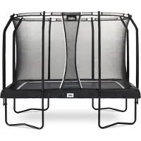 Salta Premium Black Edition, Trampolin, Rektangulær, 150 kg, 5 År, Safety net, Sort