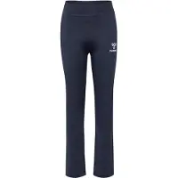 Hummel Bukser - hmlAya - High Rise Flare Pants - Parisan Night - - 14 år (164) - Bukser - Bomuld