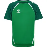 Hummel Funktionsskjorte 'Lead 2.0' smaragd / gran / hvid