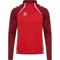 Hummel Funktionsskjorte 'Lead 2.0' rød / carminrød / hvid / offwhite