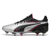 Puma KING ULTIMATE MxSG Football Boots Unisex, Shoes, Silver/Black/Sun Struck, 40