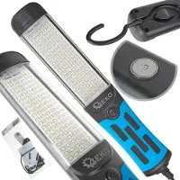 GEKO LED værkstedslampe 230V 15W med magnet, krog og kabel 5 m (40)
