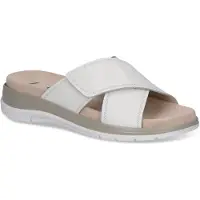 Caprice Mule, white, made of Leather without heel, Size 41