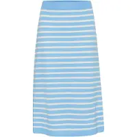Saint tropez Nederdel 'SZMila' himmelblå / hvid